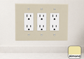 Tecton Nook™ – 3-Gang Decora Jumbo Plate