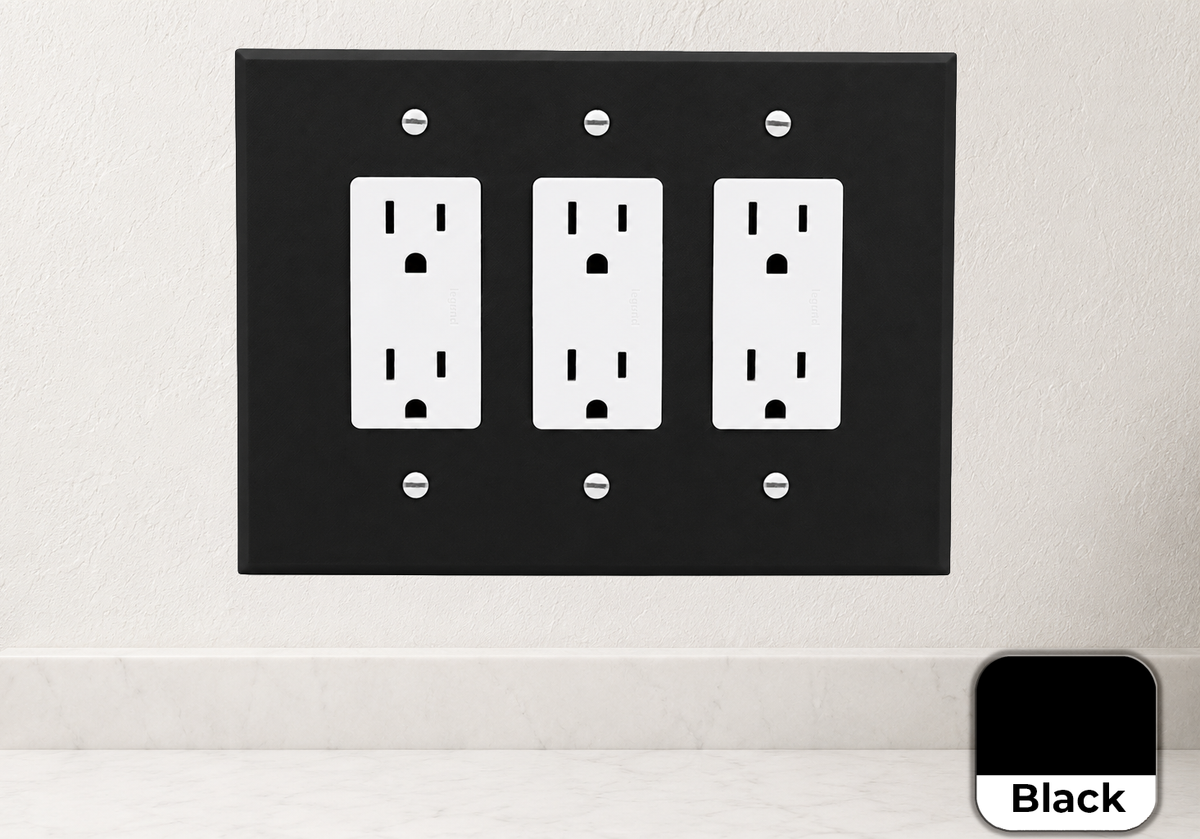 Tecton Nook™ – 3-Gang Decora Jumbo Plate
