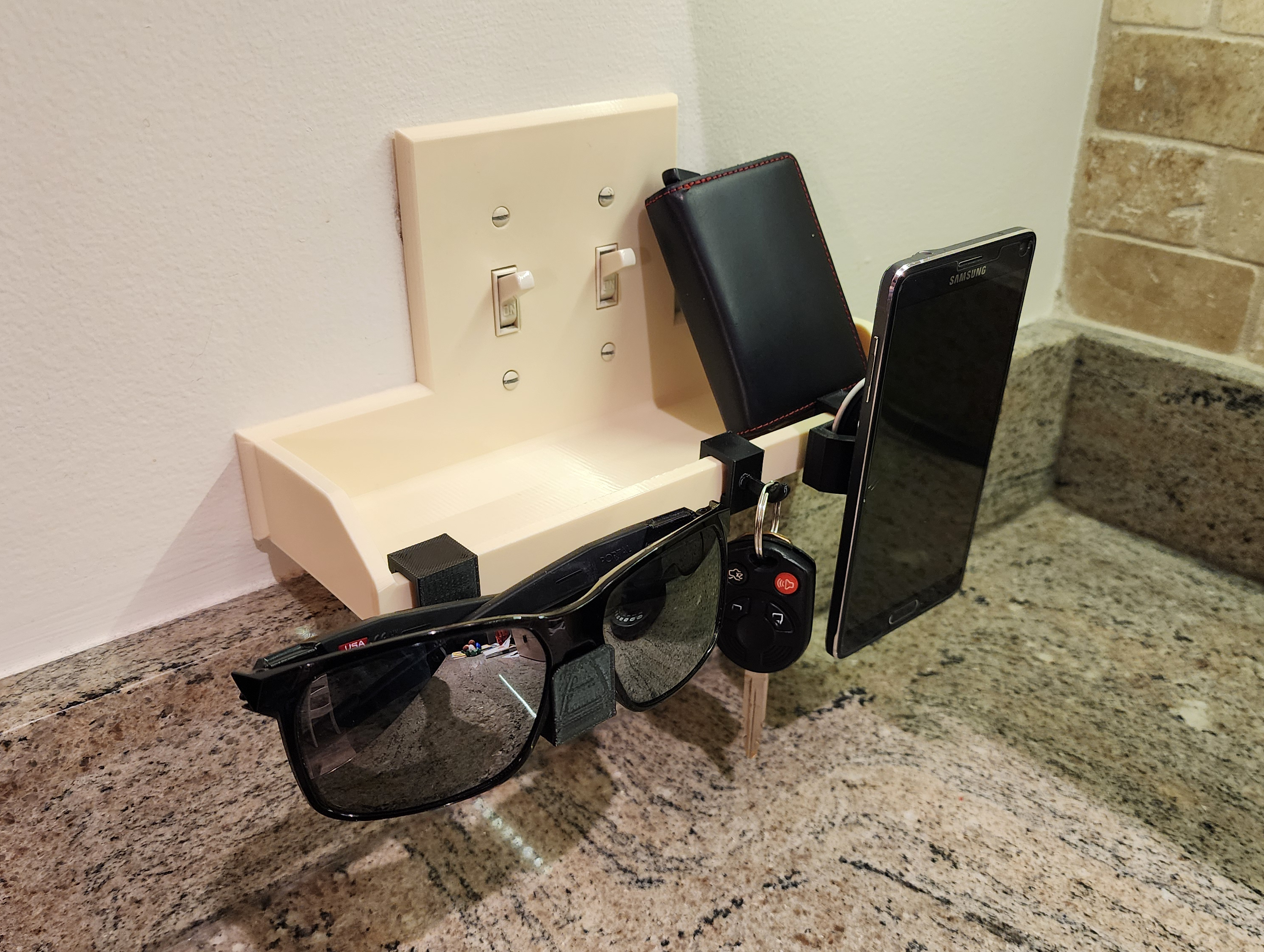 Tecton Nook™ – Duo Shelf (2-Gang Toggle)