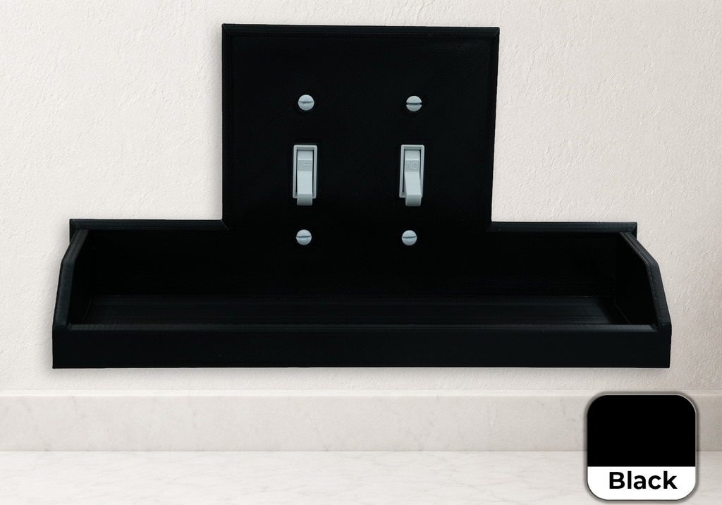 Tecton Nook™ – Duo Shelf (2-Gang Toggle)