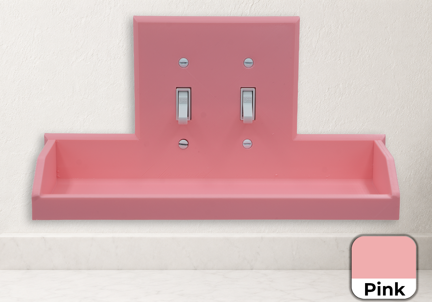 Tecton Nook™ – Duo Shelf (2-Gang Toggle)