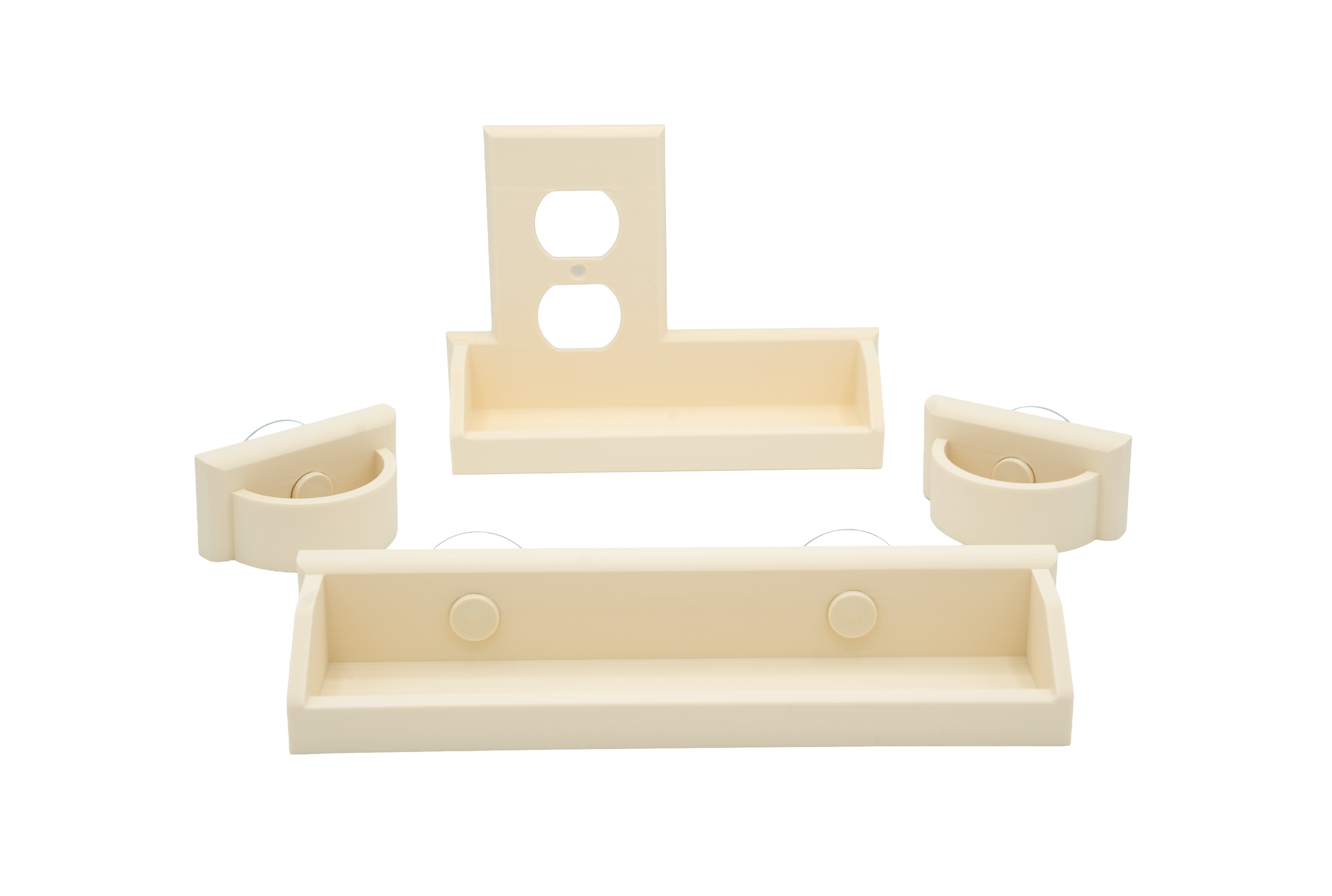 Tecton Nook™  – Bathroom Bundle Almond (Duplex)