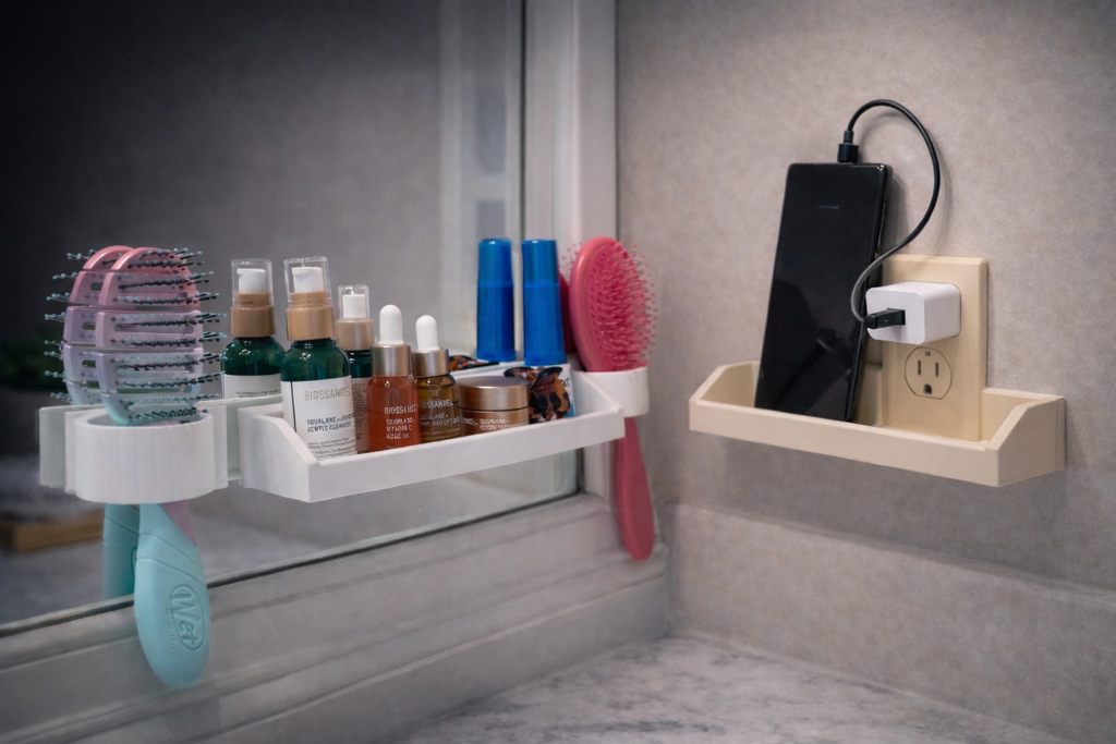 Tecton Nook™  – Bathroom Bundle Almond (Decora)
