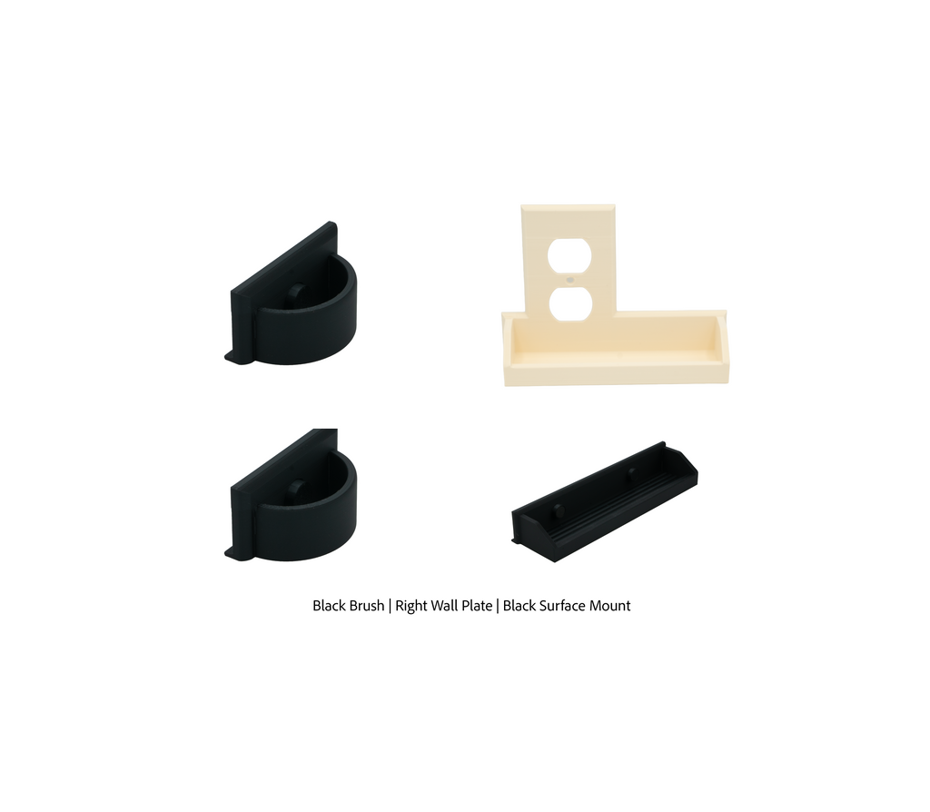 Tecton Nook™  – Bathroom Bundle Almond (Duplex)