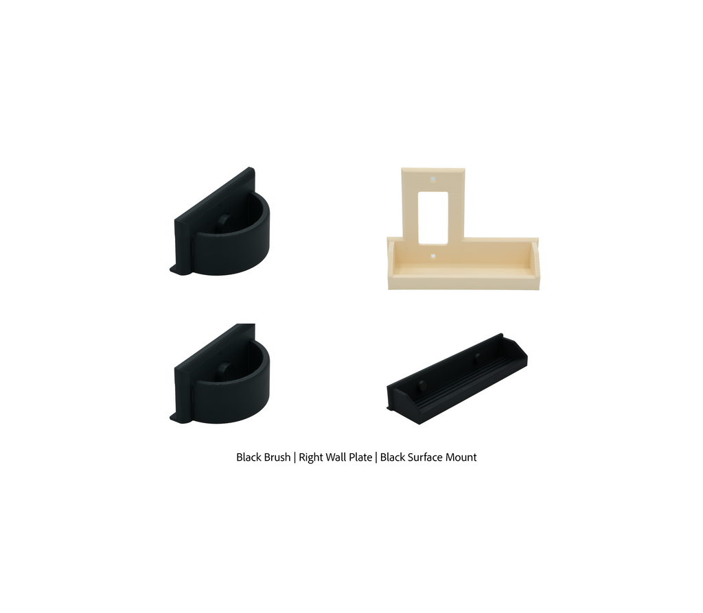 Tecton Nook™  – Bathroom Bundle Almond (Decora)