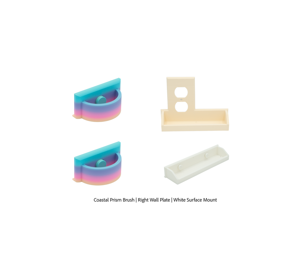 Tecton Nook™  – Bathroom Bundle Almond (Duplex)