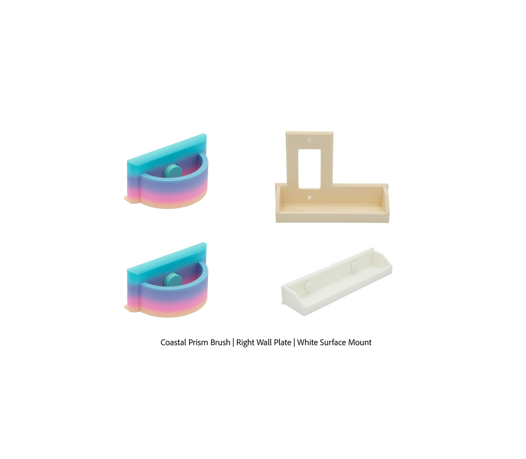 Tecton Nook™  – Bathroom Bundle Almond (Decora)
