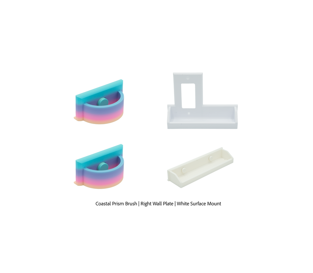 Tecton Nook™  – Bathroom Bundle White (Decora)