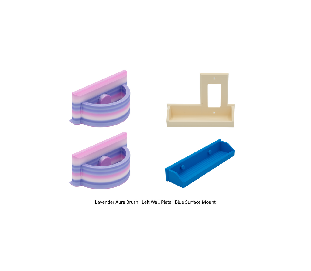 Tecton Nook™  – Bathroom Bundle Almond (Decora)