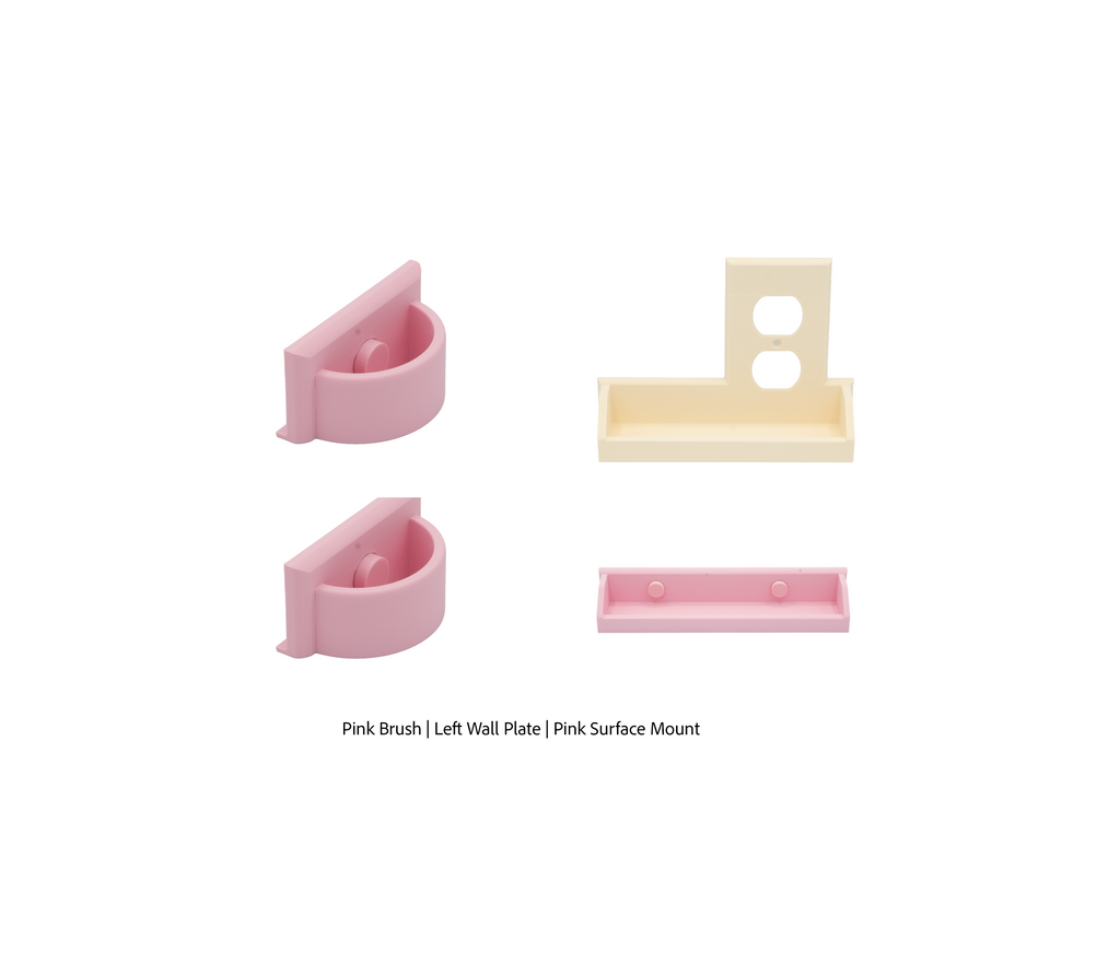 Tecton Nook™  – Bathroom Bundle Almond (Duplex)