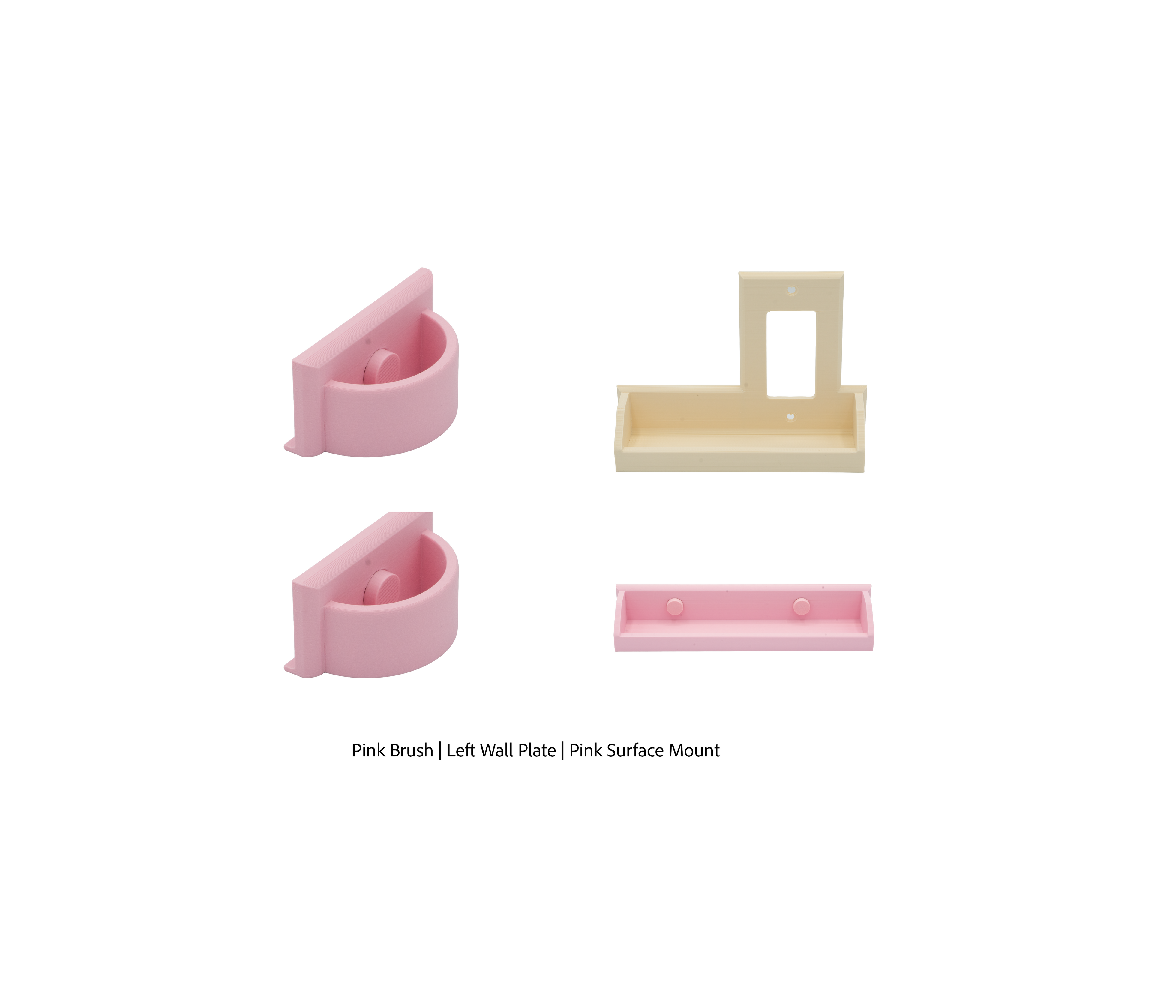 Tecton Nook™  – Bathroom Bundle Almond