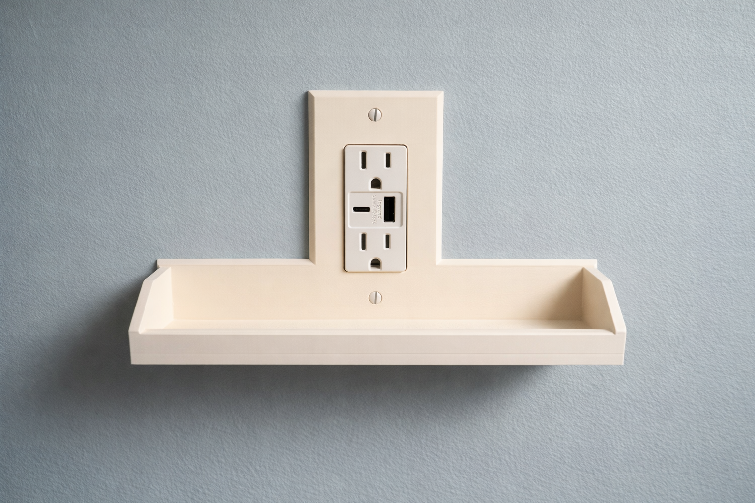 Tecton Nook™ – Duo Wall Plate Mount (Decora)