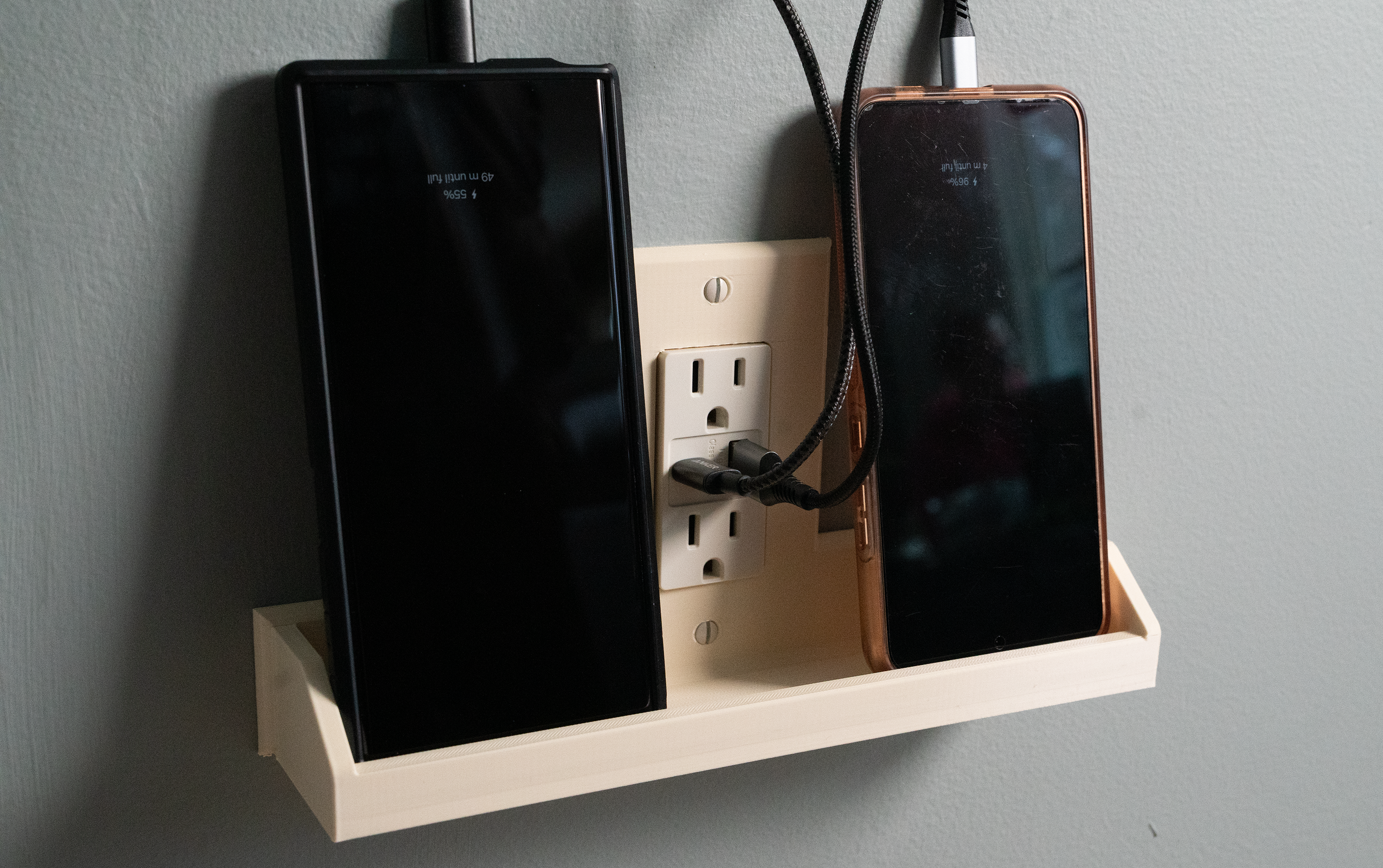 Tecton Nook™ – Duo Wall Plate Mount (Decora)