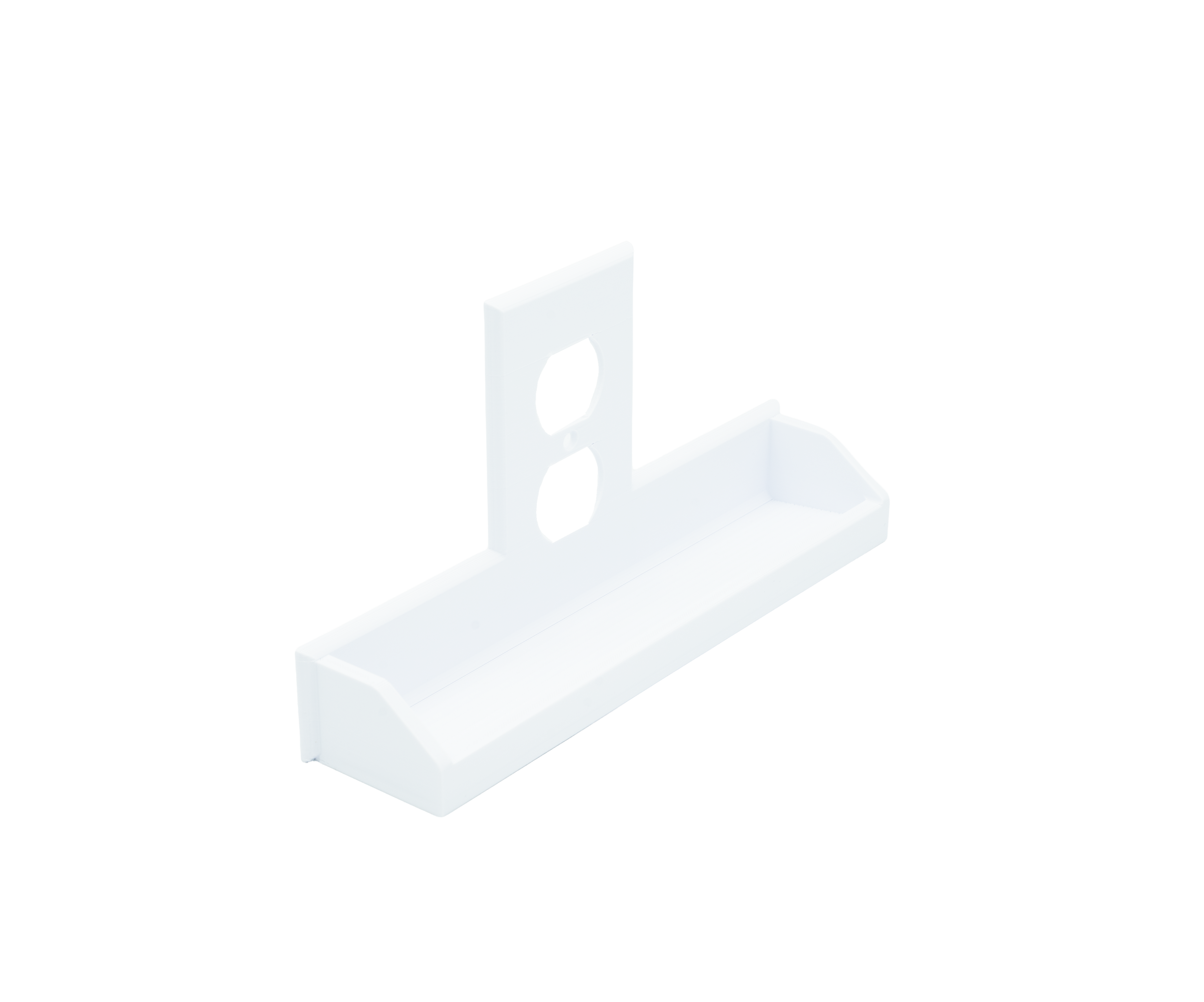 Tecton Nook™ – Duo Wall Plate Mount (Duplex)