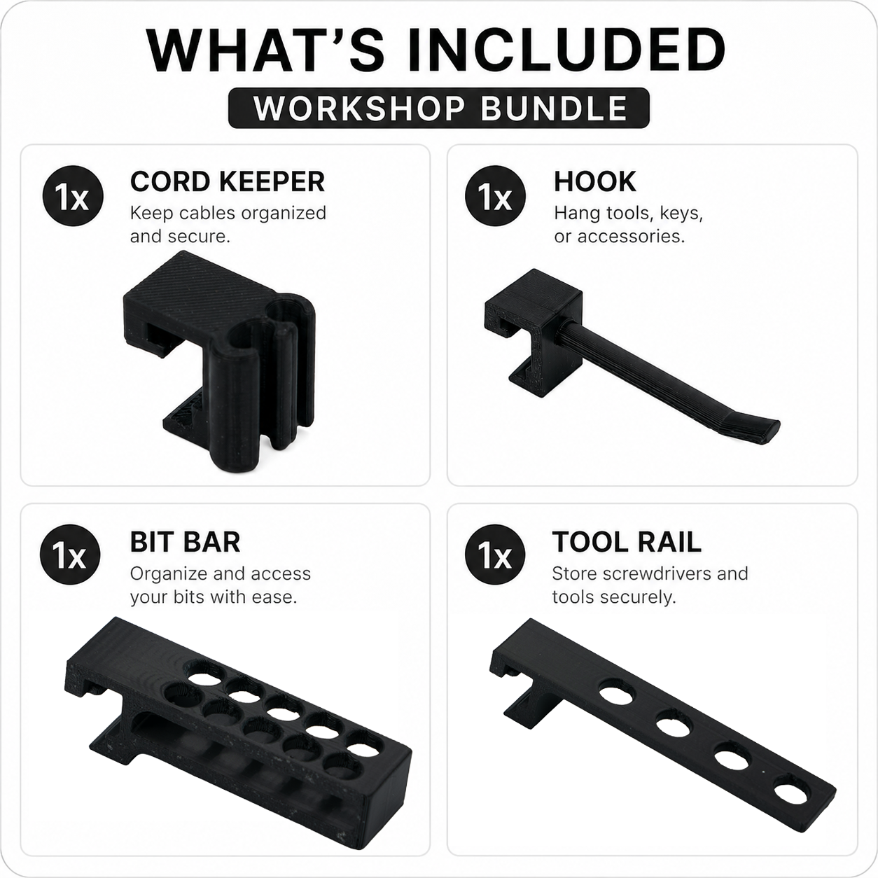Tecton Nook™ – Workshop Module Bundle (4-Pack)