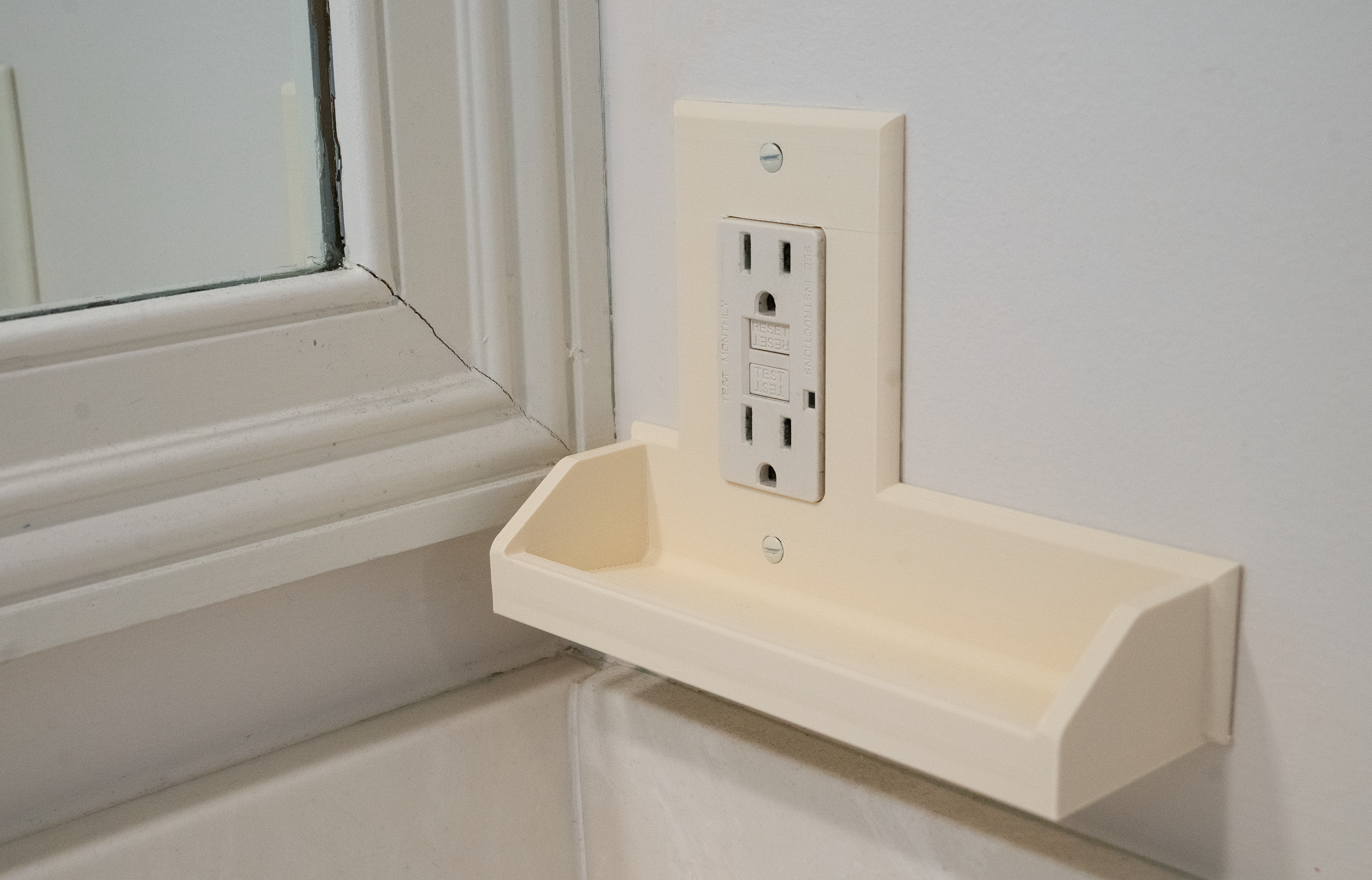 Tecton Nook™ – Solo Wall Plate Mount (Decora)