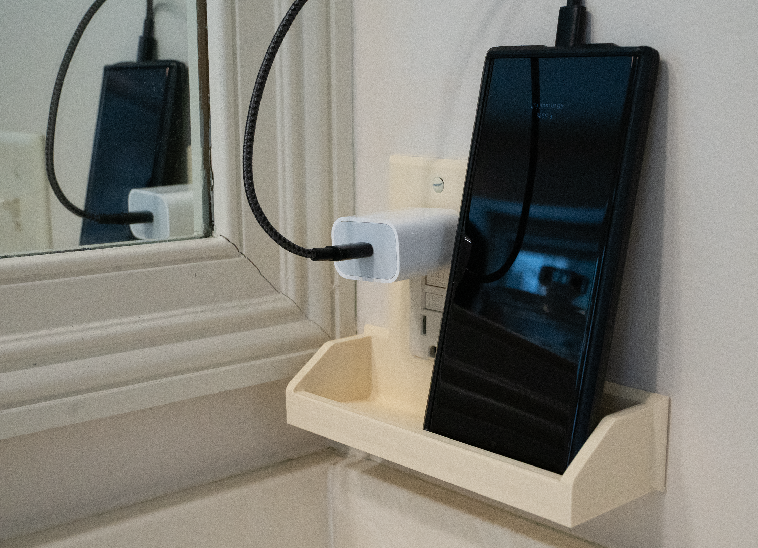 Tecton Nook™ – Solo Wall Plate Mount (Decora)