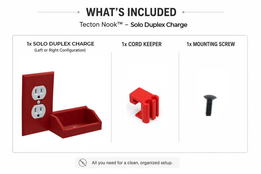 Tecton Nook™ – Solo Charge (Duplex)