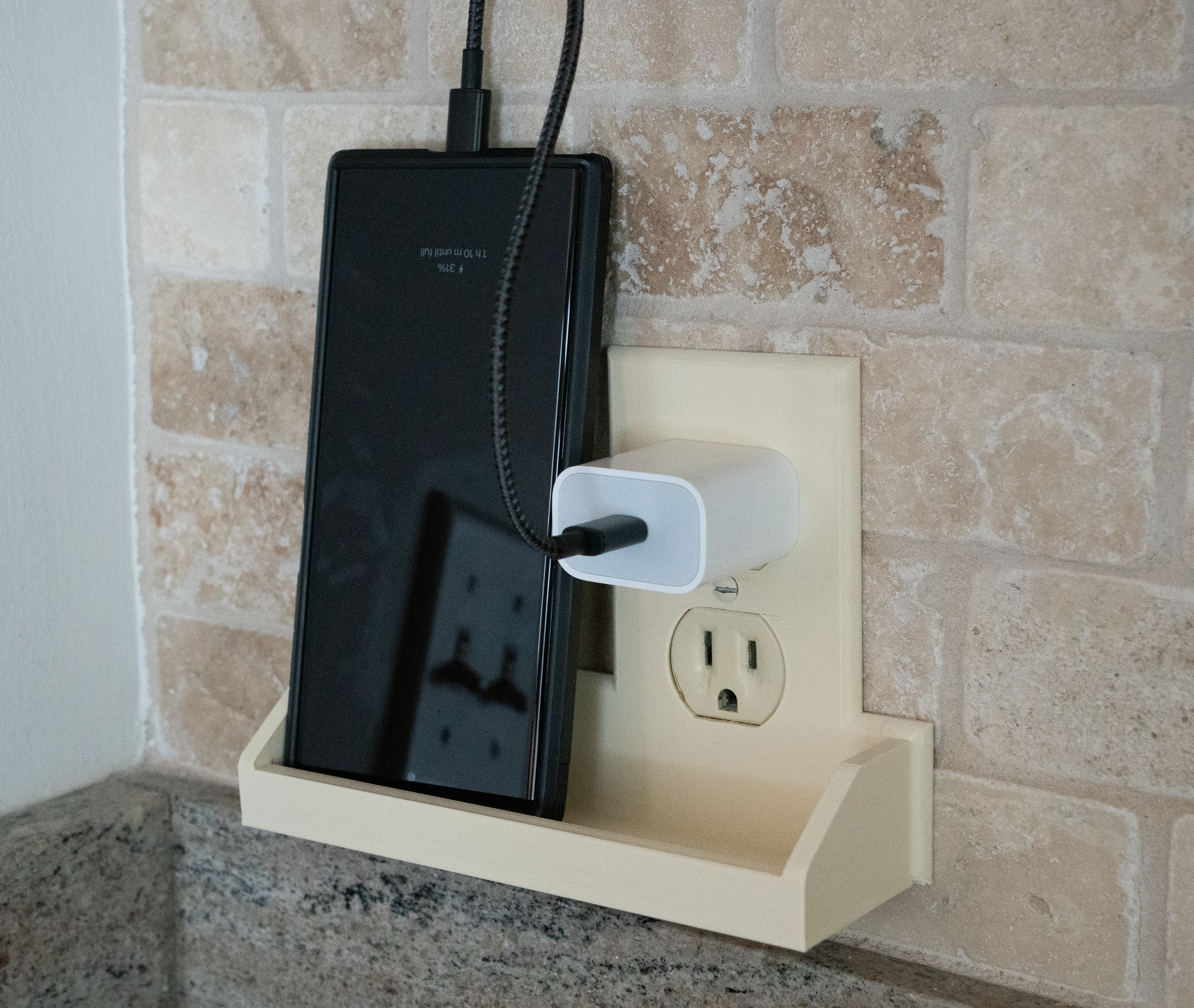 Tecton Nook™ – Solo Wall Plate Mount (Duplex)