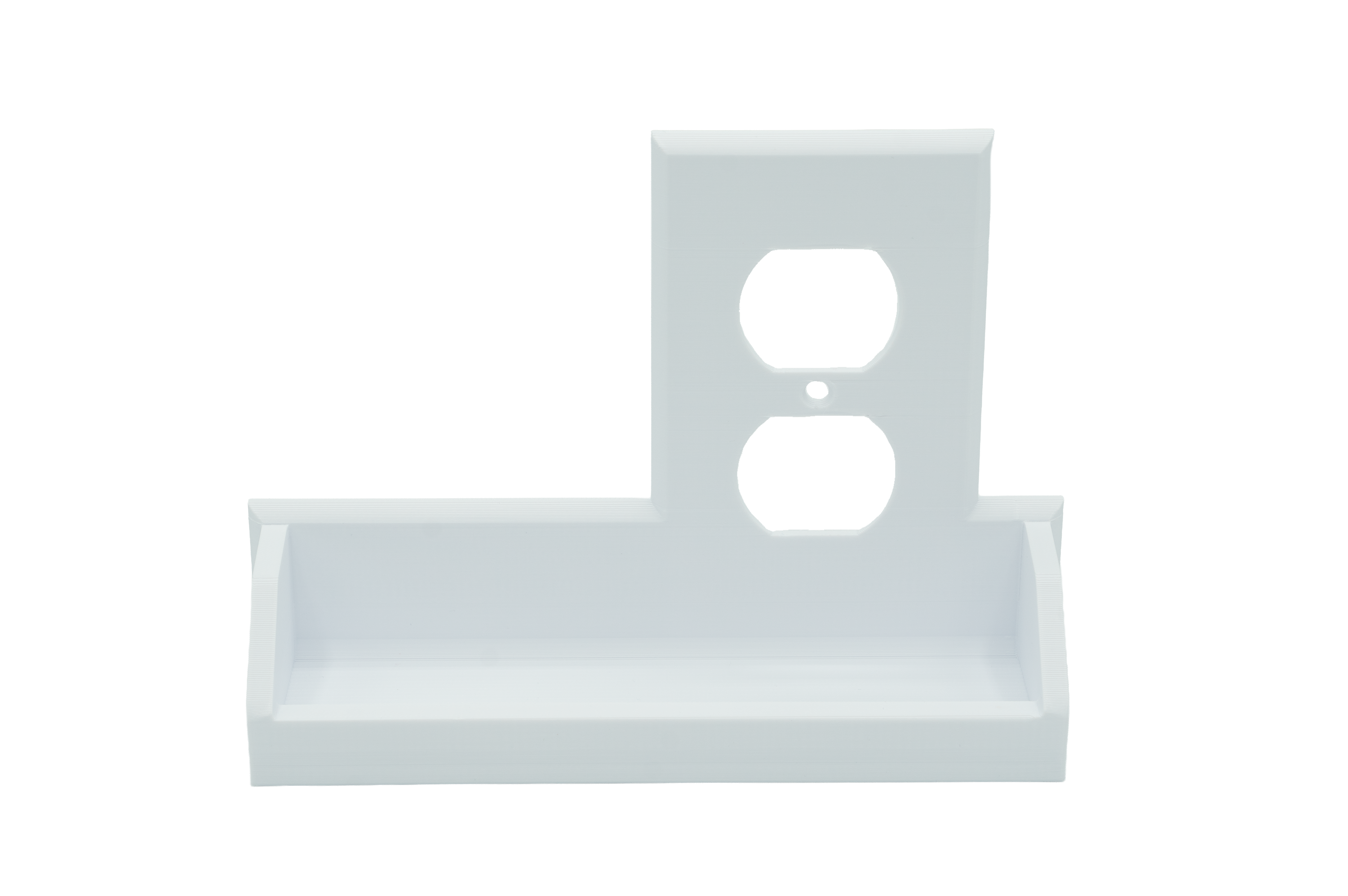 Tecton Nook™ – Solo Wall Plate Mount (Duplex)