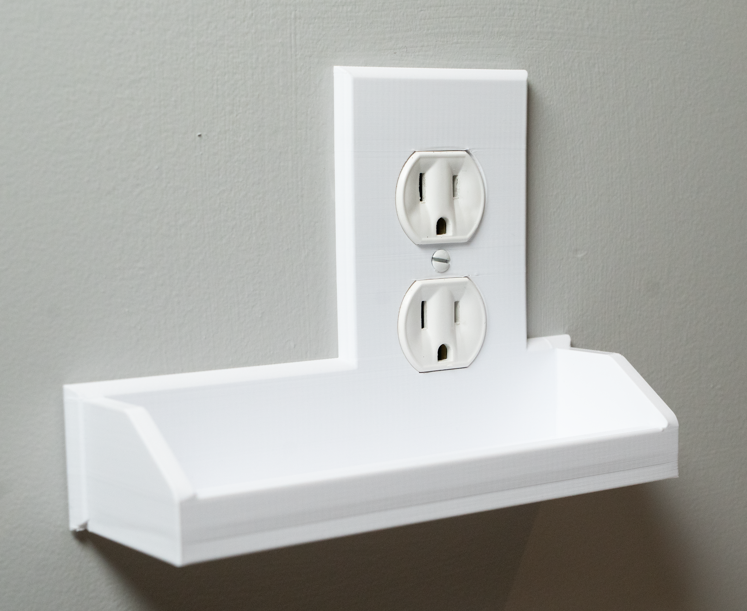 Tecton Nook™ – Solo Wall Plate Mount (Duplex)