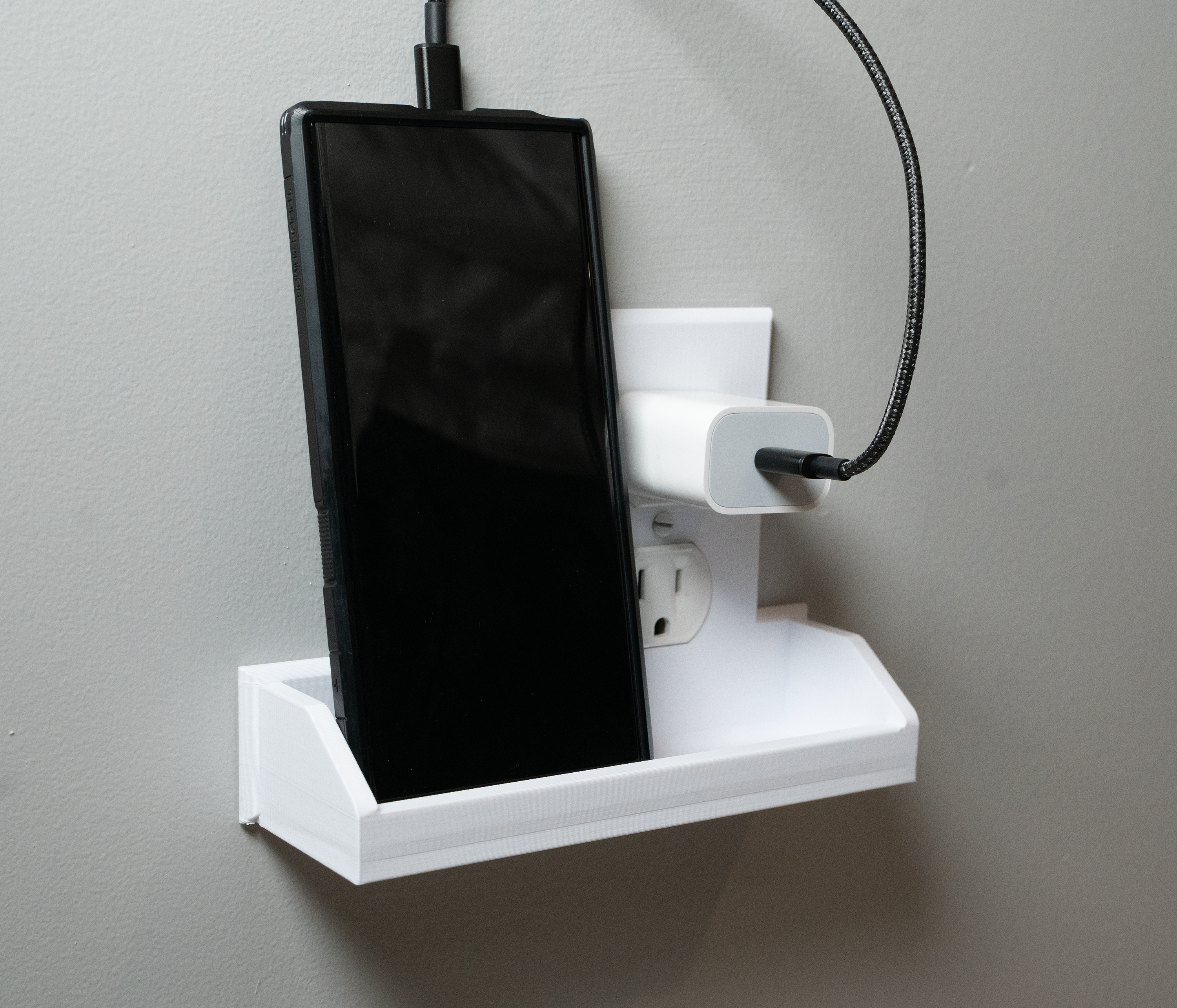 Tecton Nook™ – Solo Wall Plate Mount (Duplex)