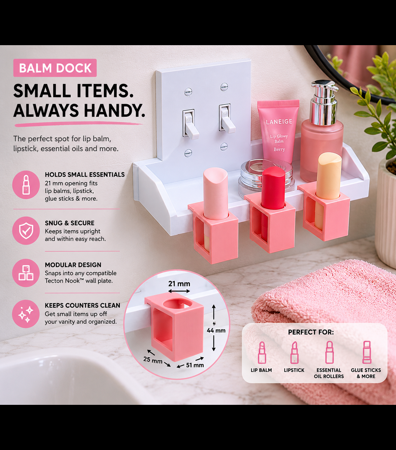 Tecton Nook™ – Balm Dock Module