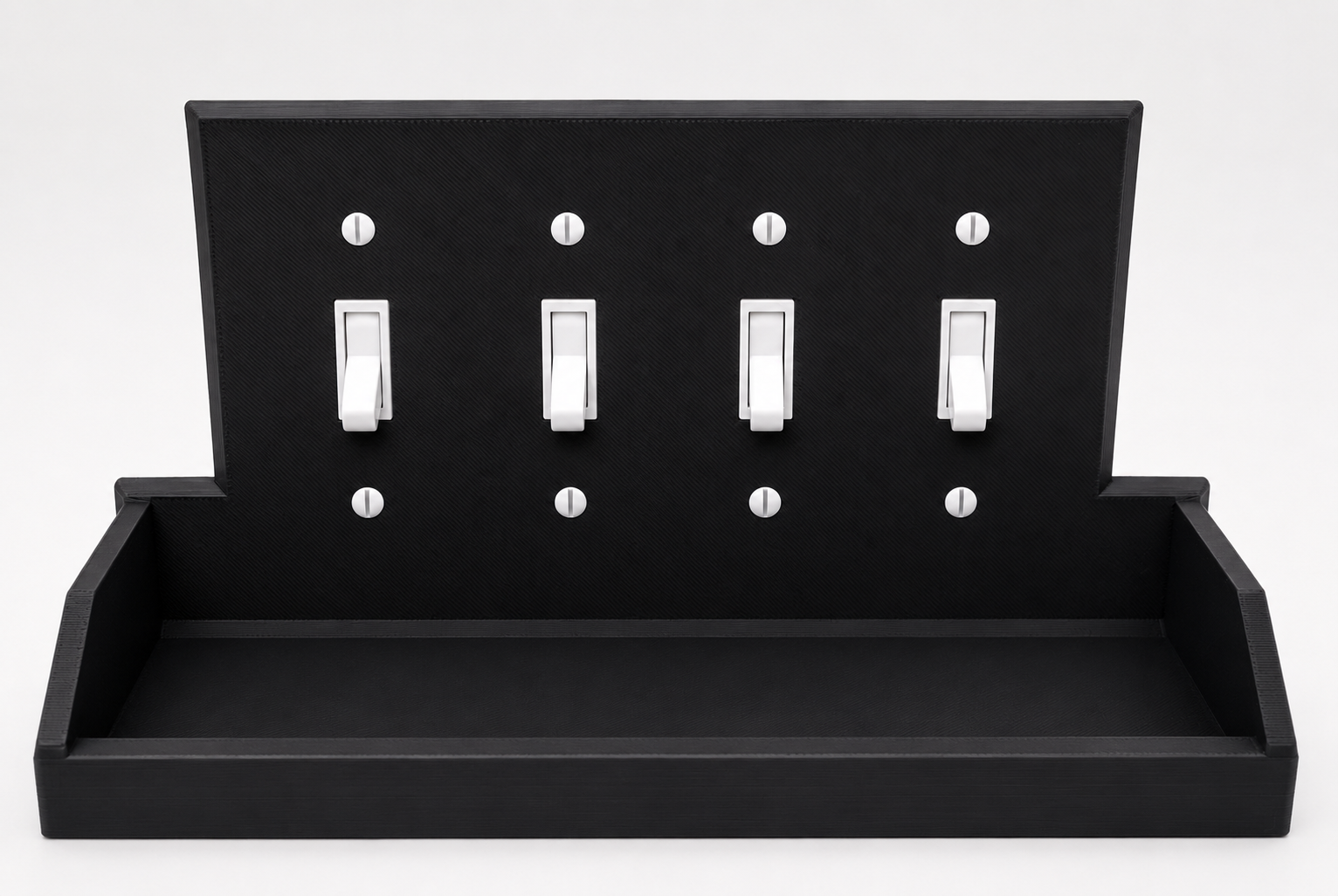 Tecton Nook™ – Quad Shelf (4-Gang Toggle)