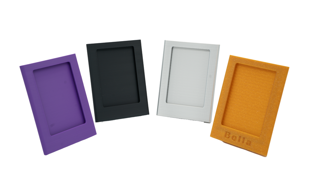 Tecton Gallery™ – Standing Wallet Photo Frames (4-Pack)