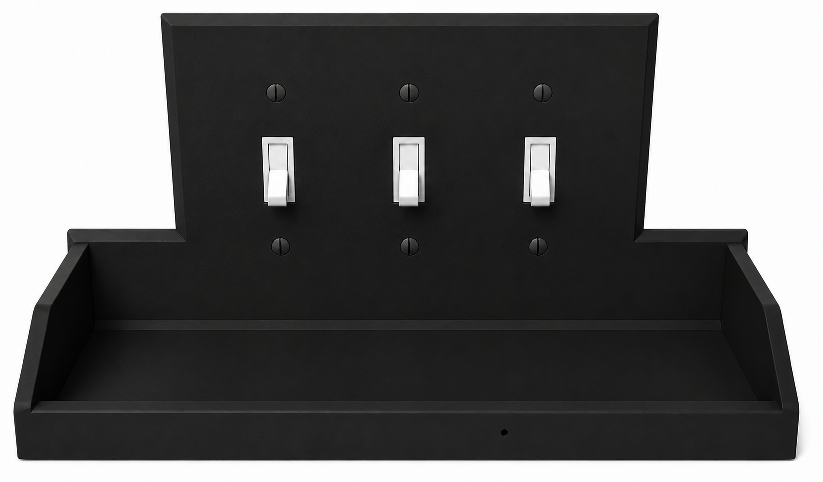 Tecton Nook™ – Trio Shelf (3-Gang Toggle)