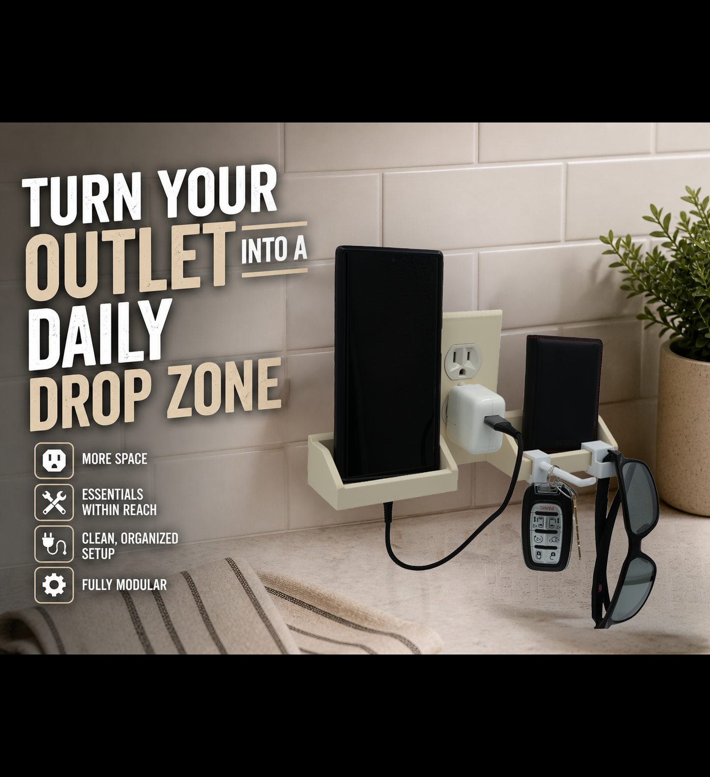 Tecton Nook™ – Duo Charge (Duplex)
